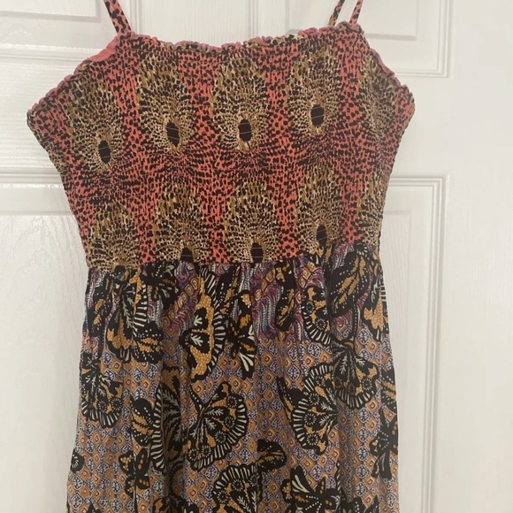 Anthropologie Jamila Smocked Maxi Print Dress ~ Size M - Picture 11 of 12